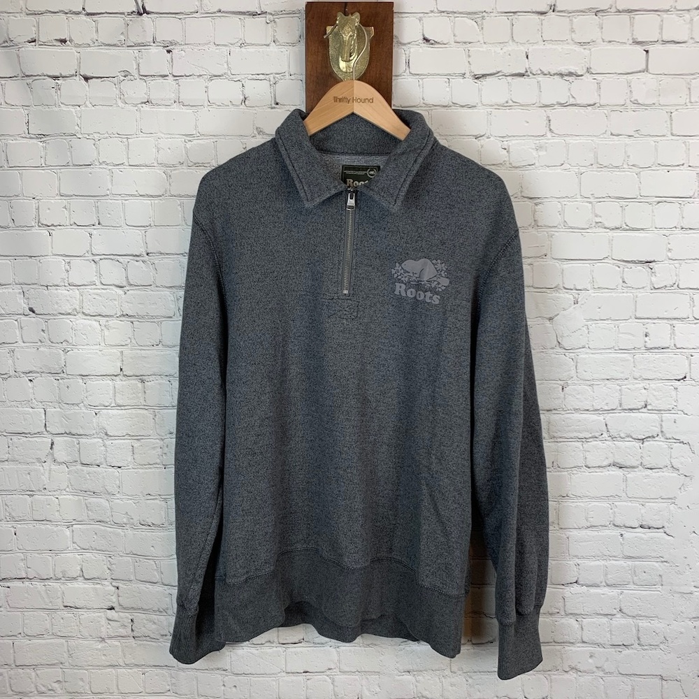 Roots Quarter Zip Sweater